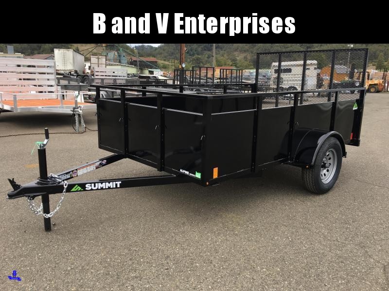 2022 SUMMIT ALPINE AU58SA 5X8 BOX UTILITY TRAILER 2022 SUMMIT ALPINE AU58SA 5X8 BOX UTILITY TRAILER