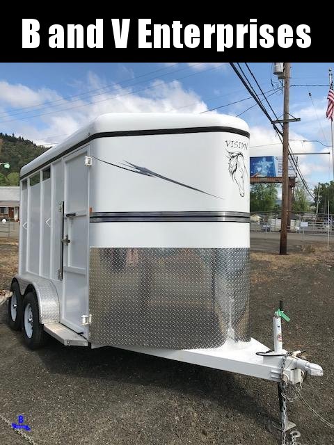 USED 2016 FABFORM VISION 2-HR HORSE SLANT TRAILER USED 2016 FABFORM VISION 2-HR HORSE SLANT TRAILER