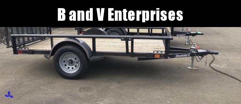 USED 2020 Diamond C Trailers PSA135 10 X 5 3K Utility Trailer USED 2020 Diamond C Trailers PSA135 10 X 5 3K Utility Trailer
