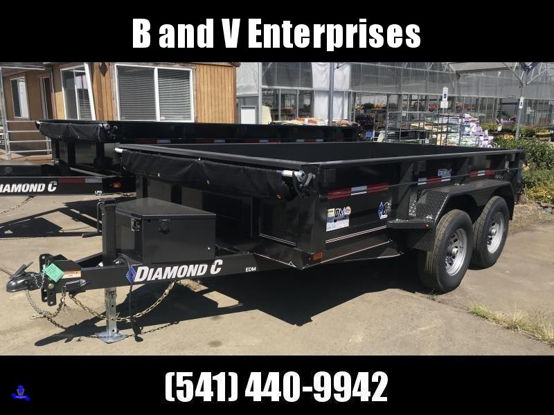 2020 Diamond C Trailers EDG235 77X10 Dump Trailer 2020 Diamond C Trailers EDG235 77X10 Dump Trailer