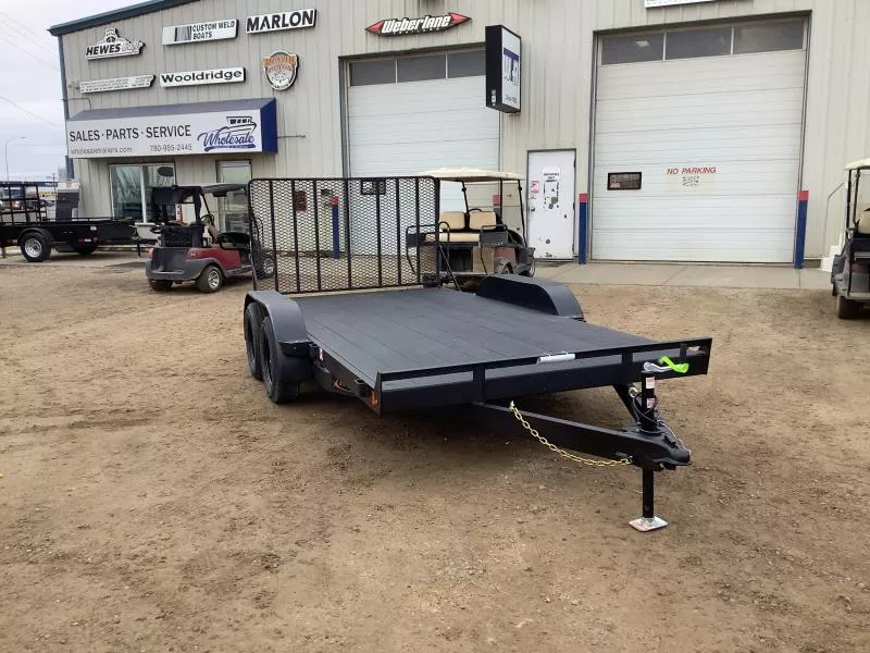 2026 Rainbow Trailers 14' Car & Equipment 6314E Ramp and Garden gate