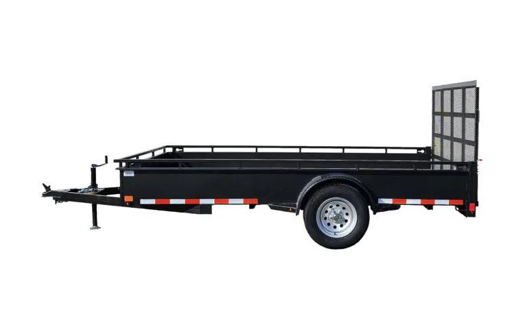 2026 Canada Trailers UT712-3.5K Steel Side Utility Trailer