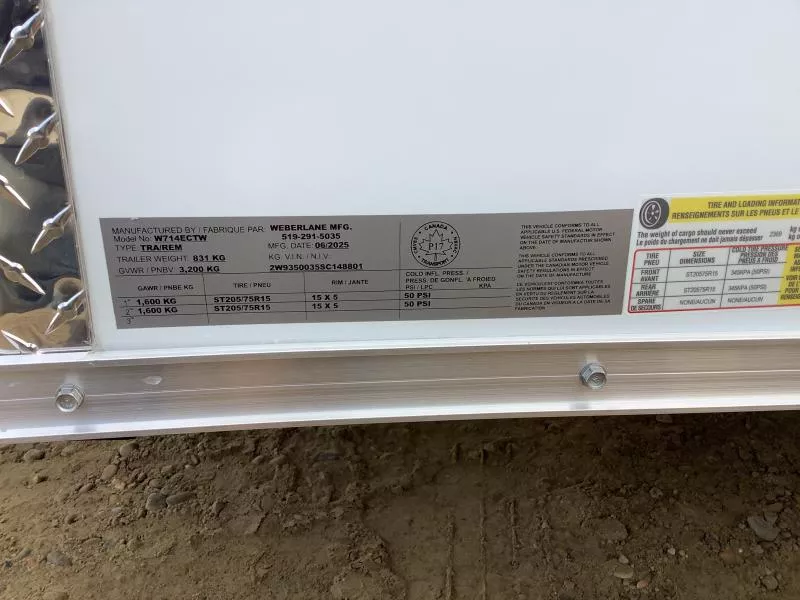 new Cargo (Enclosed) Trailers Weberlane  for sale, in Nisku, AB Thumbnail 17