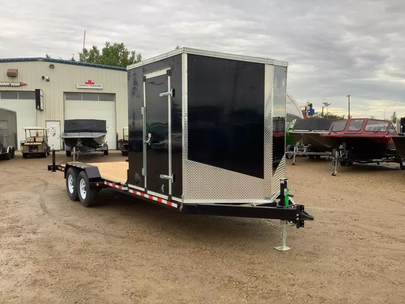 2026 Weberlane EC1600S-6FC | 16ft +6FT Cargo Hybrid Trailer