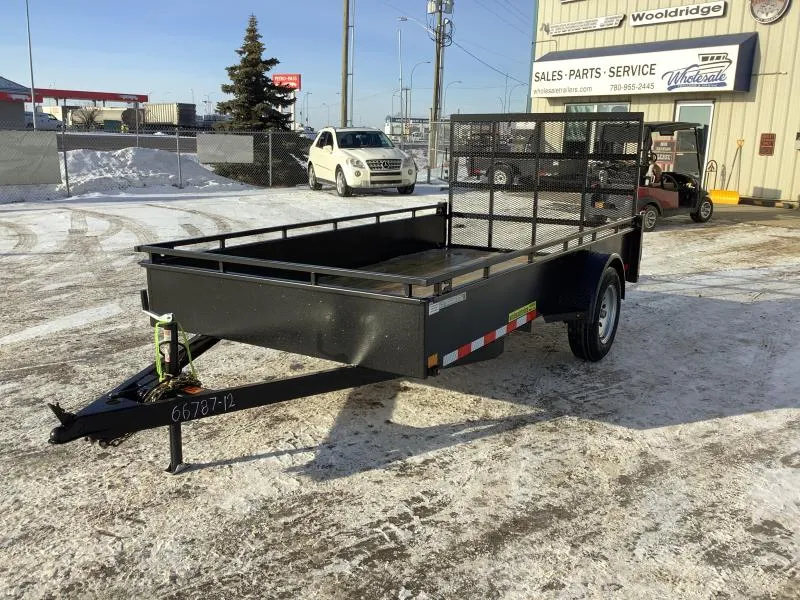 2026 Canada Trailers UT612-3K Steel Side Utility Trailer