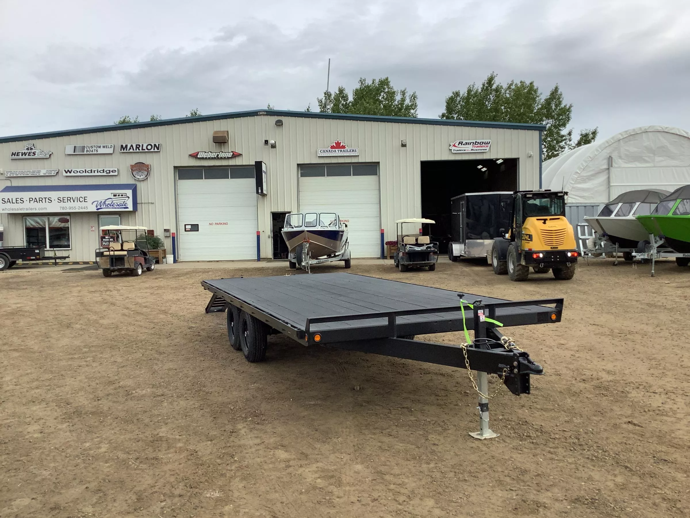2026 Rainbow Trailers 0518E Flatbed Trailer in Nisku, AB | Trailer