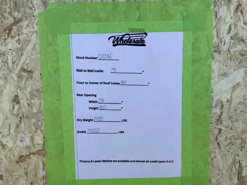 new Cargo (Enclosed) Trailers Rainbow Trailers  for sale, in Nisku, AB Thumbnail 18