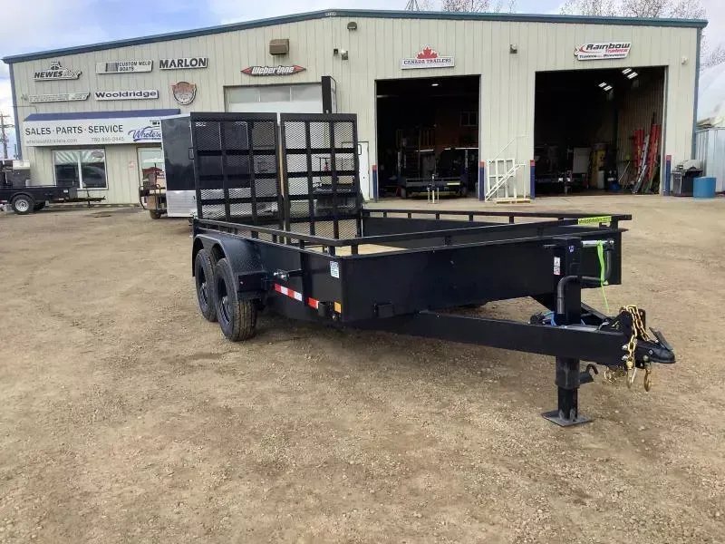 2026 Canada Trailers UT714-10K Steel Side Utility Trailer