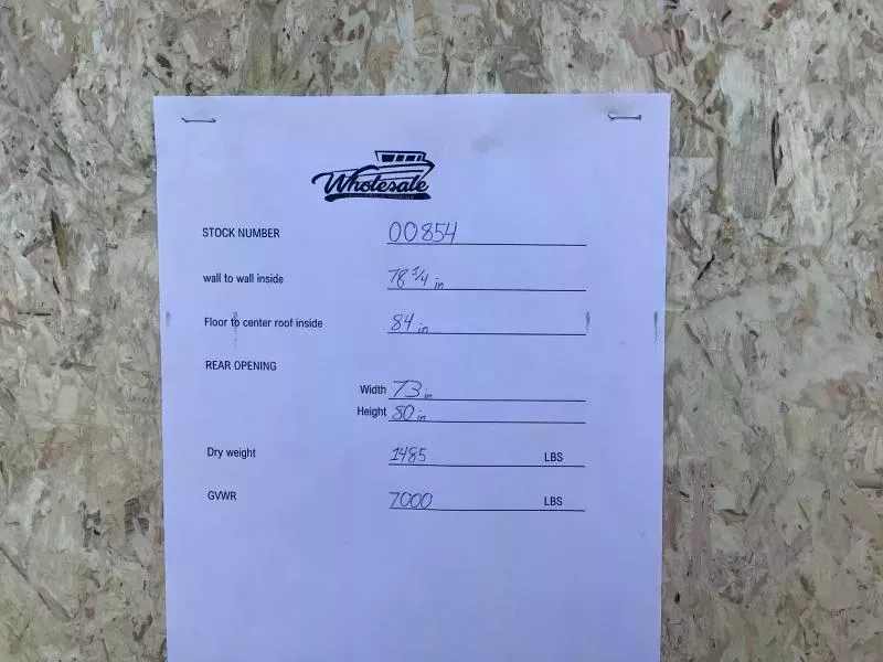 new Cargo (Enclosed) Trailers Rainbow Trailers  for sale, in Nisku, AB Thumbnail 18