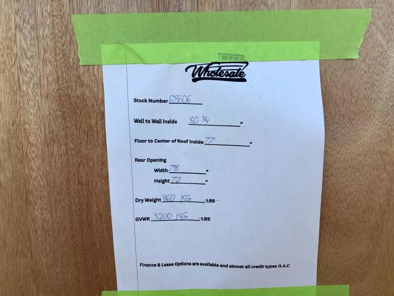 new Cargo (Enclosed) Trailers Weberlane  for sale, in Nisku, AB Thumbnail 18