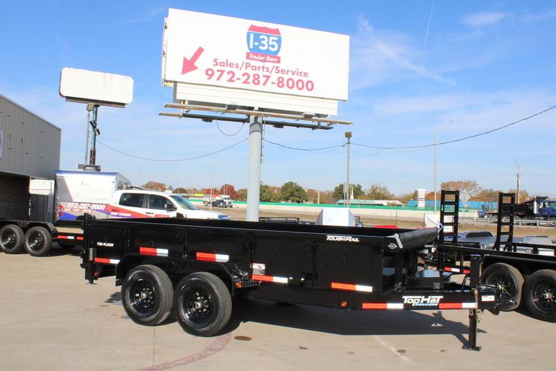 2024 Top Hat Trailers Low Profile Dump 140 7x14 DPX 140 I35 Trailer StoreTrailer Sales