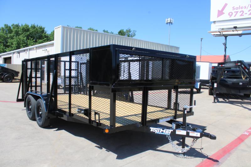 2025 Top Hat Trailers  LS16x83-7E-R Landscape Trailer