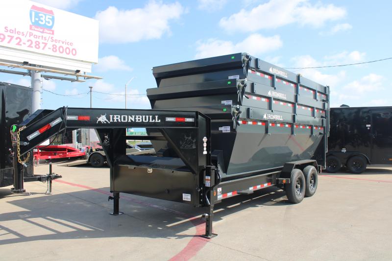 2025 Iron Bull DBG14 83x16  Dump Trailer