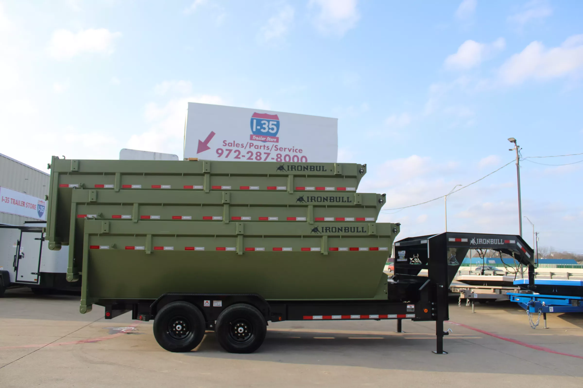 new Dump Trailers Iron Bull  for sale, in Seagoville, TX Thumbnail 2