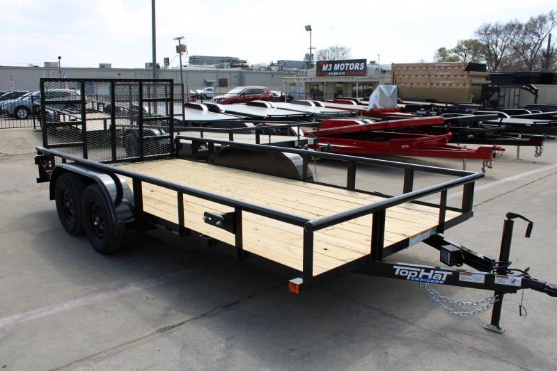 2024 Top Hat Trailers 83"x16' MP Utility Trailer I35 Trailer StoreTrailer SalesLewisville TX