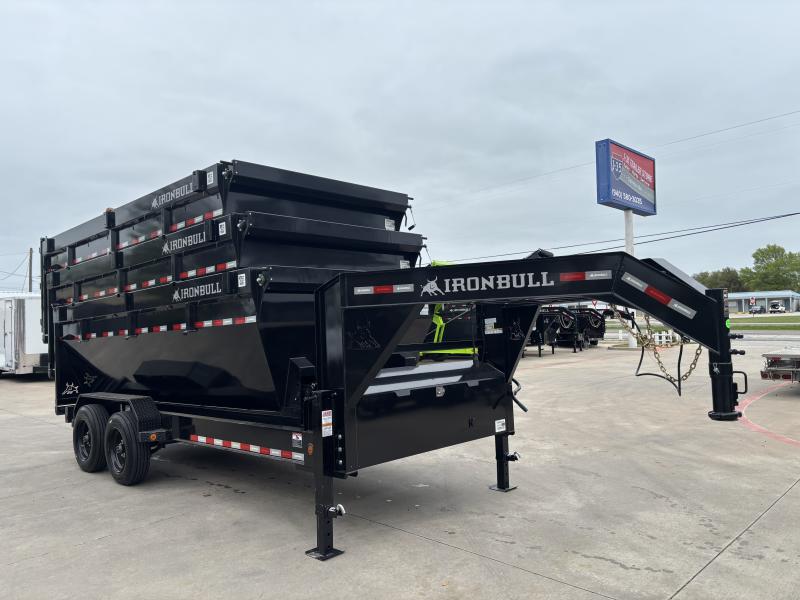 2025 Iron Bull DBG16 83x16  Dump Trailer