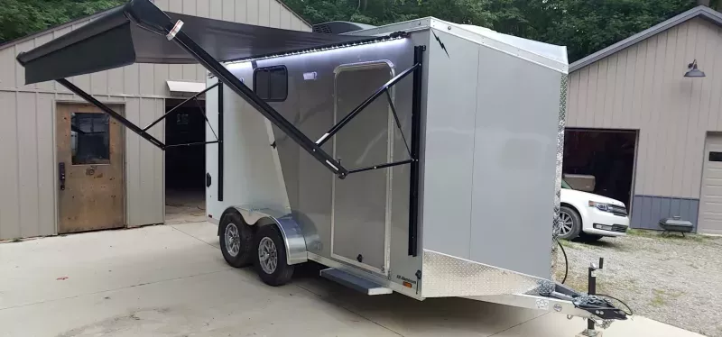 used Cargo (Enclosed) Trailers Lightning Trailers  for sale, in Otter Lake, MI Thumbnail 4