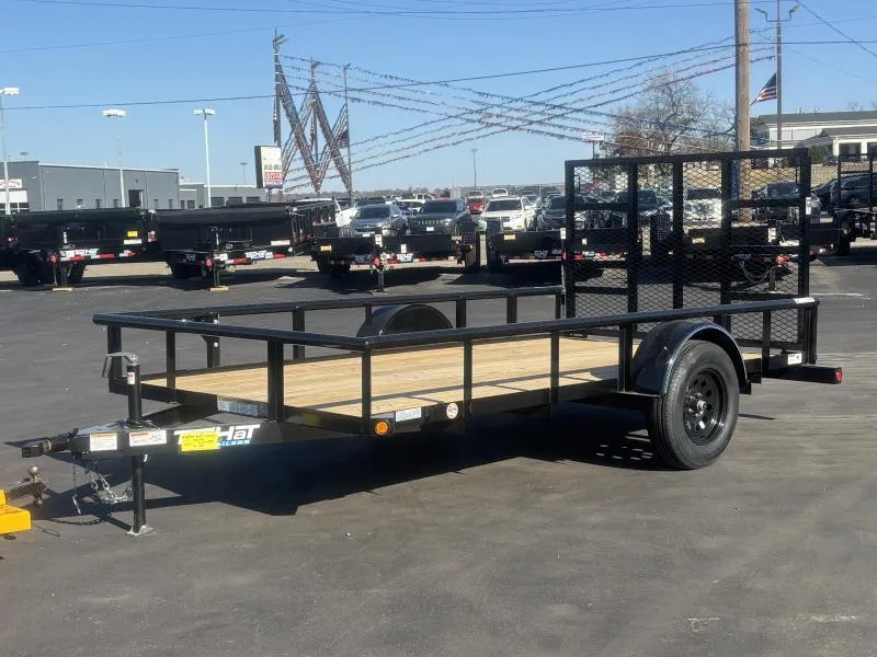 2025 Top Hat Trailers 6.5' X 12' BP Utility Trailer