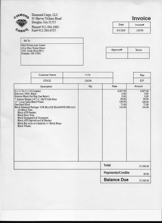 new Cargo (Enclosed) Trailers Diamond Cargo  for sale, in Middletown, OH image-0