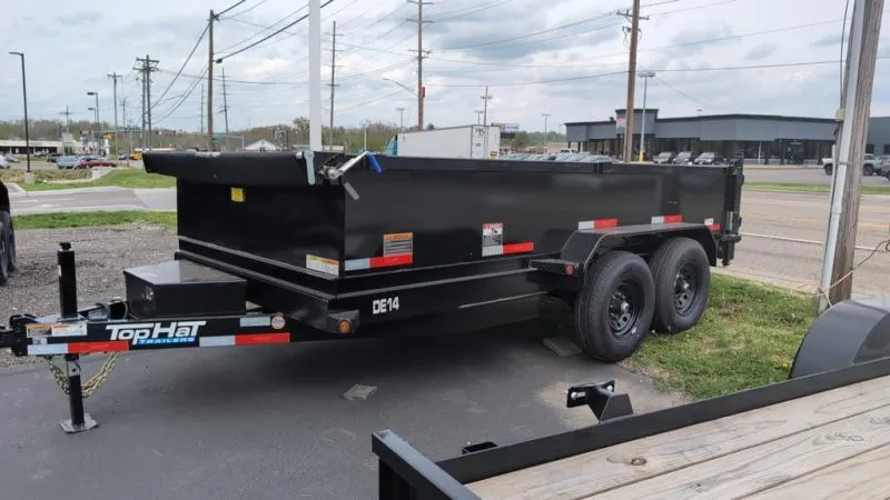 2026 Top Hat Trailers Channel Frame Economy Dump 14K 14 x 83 DE14