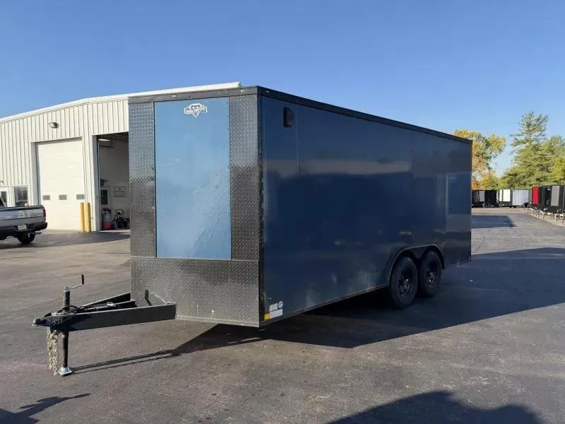 2026 Diamond Cargo 8.5 x 18' TA V-Nose Enclosed Trailer / 5 Year Warranty