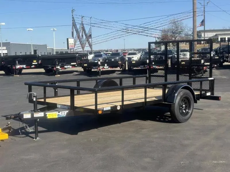 2026 Top Hat Trailers 6.5' X 12' BP Utility Trailer