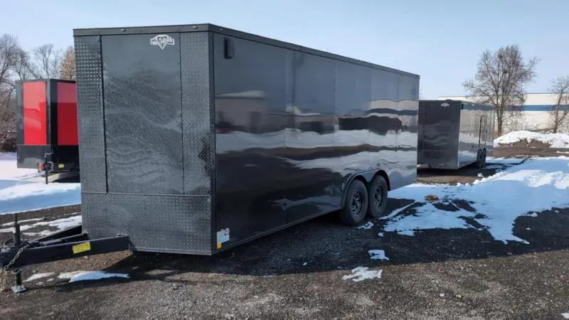 2026 Diamond Cargo 8.5' x 20' TA V-Nose Enclosed Trailer / 5 Year Warranty