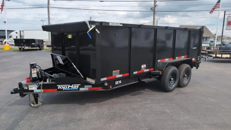 2026 Top Hat Trailers Low Profile Dump 140 14K 16 x 83 DX14