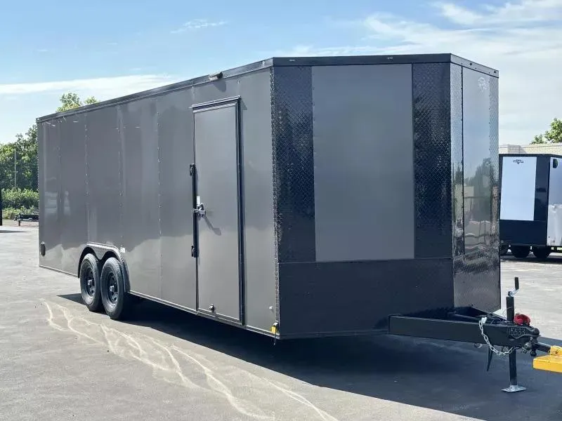2026 Diamond Cargo 8.5' X 24' TA V-Nosed Enclosed Trailer/ 5 Year Warranty