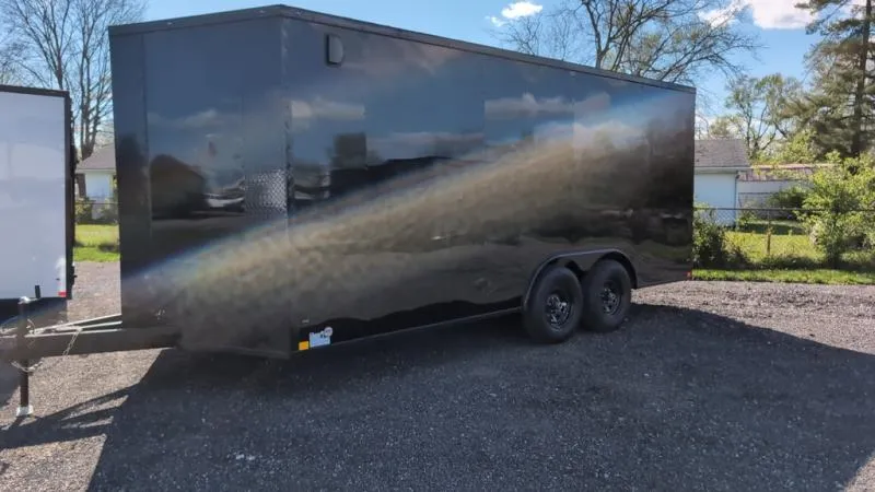 2026 Diamond Cargo 8.5 x 18' TA V-Nose Enclosed Trailer / 5 Year Warranty