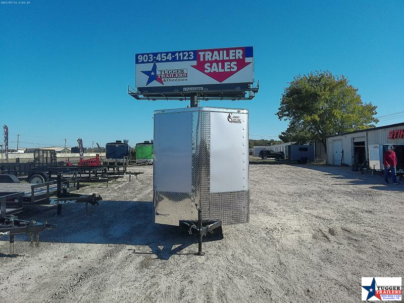 2024 Cargo Craft 2024 6X12 Silver Single Axle Elite V-Nose Cargo / Enclosed Trailer 2024 Cargo Craft 2024 6X12 Silver Single Axle Elite V-Nose Cargo / Enclosed Trailer 1701296253
