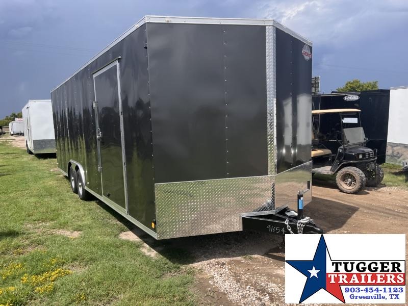 2023 Cargo Mate 8.5x24 24ft VNose Utility Cargo Enclosed Mobile Auto