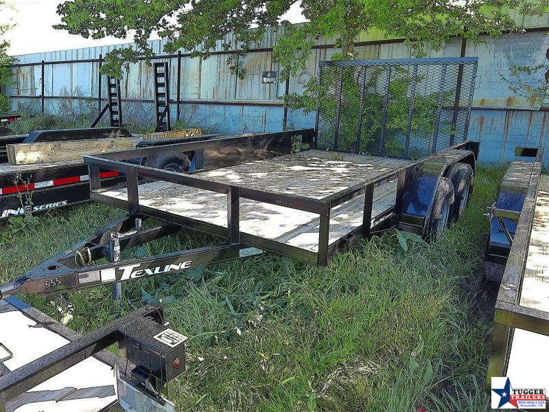 2022 TexLine 83X12 12ft 555 Flatbed Tool Landscape Toy Move Travel