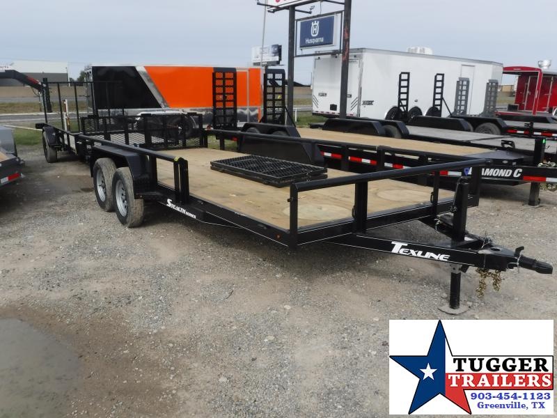 2023 TexLine 83x18 18ft Farm 115 Work Tool Stealth Landscape Move