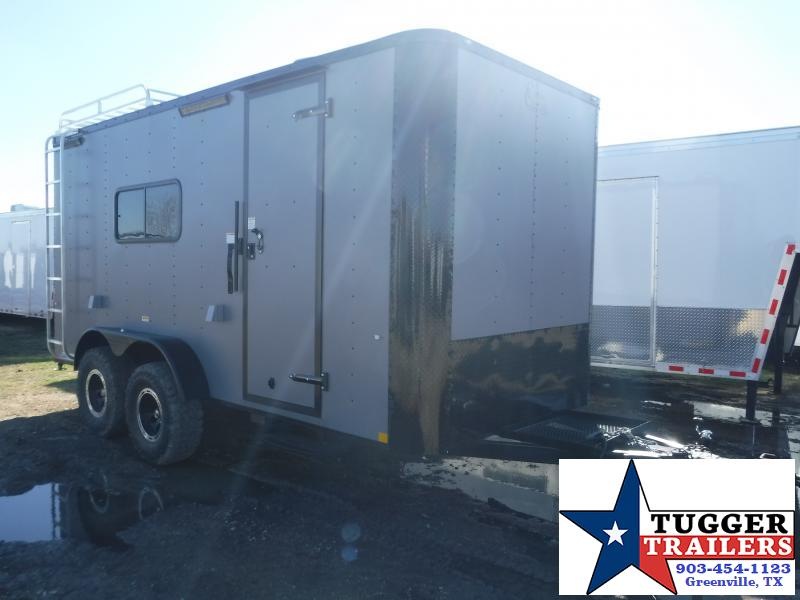 2023 Cargo Craft 7x16 16ft Off Road #64067 Jeep Black Out Toy Side Camp Hunt Work Tool Cargo / Enclosed Trailer 2023 Cargo Craft 7x16 16ft Off Road #64067 Jeep Black Out Toy Side Camp Hunt Work Tool Cargo / Enclosed Trailer