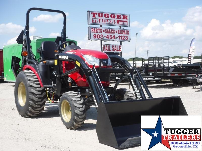 2020 Yanmar SA 424 DIESEL Tractor With Backhoe and 12" Bucket 2020 Yanmar SA 424 DIESEL Tractor With Backhoe and 12" Bucket