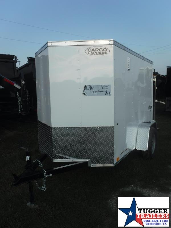 2023 Cargo Express 5x8 8ft Utility Tool Work Move Bike Hike Travel Camp