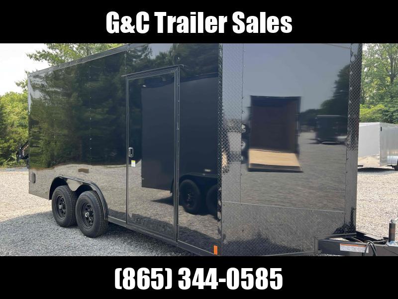 2024 Seed Cargo 8.5X16 (7.3 FT HT) CAR HAULER 10K BLACKOUT, .80 POLYCORE Car / Racing Trailer 2024 Seed Cargo 8.5X16 (7.3 FT HT) CAR HAULER 10K BLACKOUT, .80 POLYCORE Car / Racing Trailer