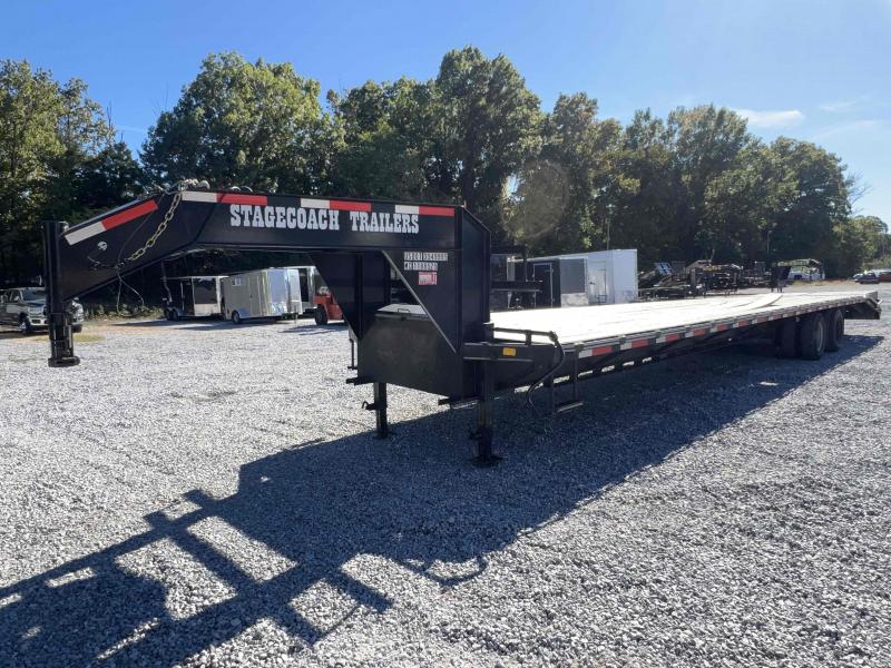 2022 Stagecoach 102x40 Gooseneck Equipment Trailer G&C Trailer Sales Knoxville, TN Utility