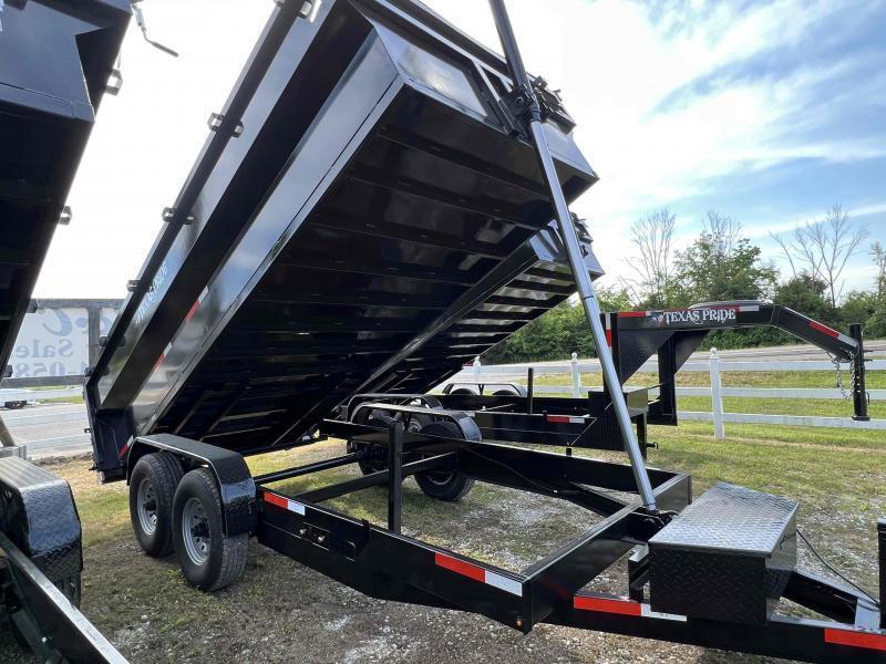 2023 Texas Pride 7X16 Dump Trailer Dump Trailer G&C Trailer Sales