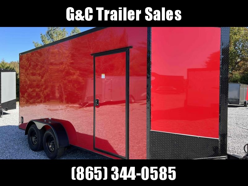 2023 Seed Cargo 7x16 TA (7"3" HT) Blackout Package Enclosed Cargo Trailer 2023 Seed Cargo 7x16 TA (7"3" HT) Blackout Package Enclosed Cargo Trailer
