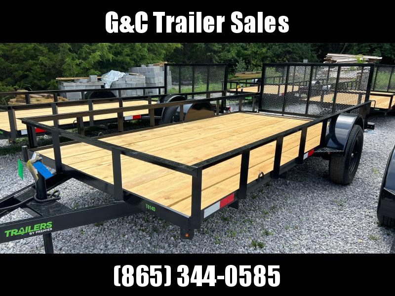 2022 Premier Trailers Inc. 6x14 Dovetail Utility Utility Trailer 2022 Premier Trailers Inc. 6x14 Dovetail Utility Utility Trailer