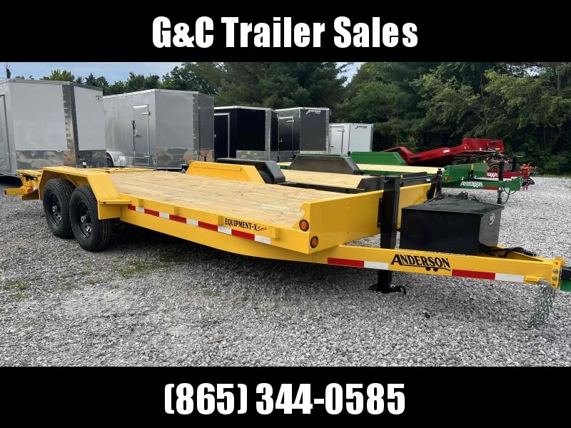 2022 Anderson Manufacturing 7x20 Equipment Trailer 7T 14K GVWR Equipment Trailer 2022 Anderson Manufacturing 7x20 Equipment Trailer 7T 14K GVWR Equipment Trailer