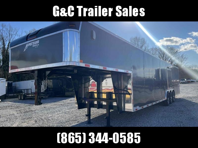 2023 Homesteader 8.5x40 AG Gooseneck 21K GVWR Car / Racing Trailer 2023 Homesteader 8.5x40 AG Gooseneck 21K GVWR Car / Racing Trailer