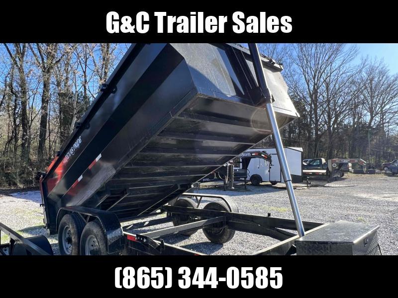 2022 Texas Pride Trailers 7x14 (3FT Walls) Gooseneck Dump Trailer 16K GVWR G&C Trailer Sales