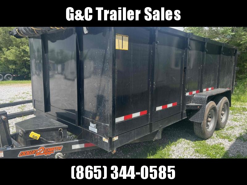 2022 Down 2 Earth Trailers 7x16x4 REPO Dump Trailer 2022 Down 2 Earth Trailers 7x16x4 REPO Dump Trailer