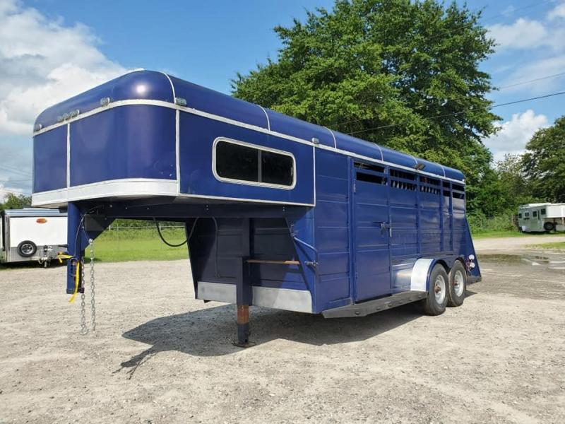 1991 Triple B and J Trailers Stock Horse Trailer 1991 Triple B and J Trailers Stock Horse Trailer