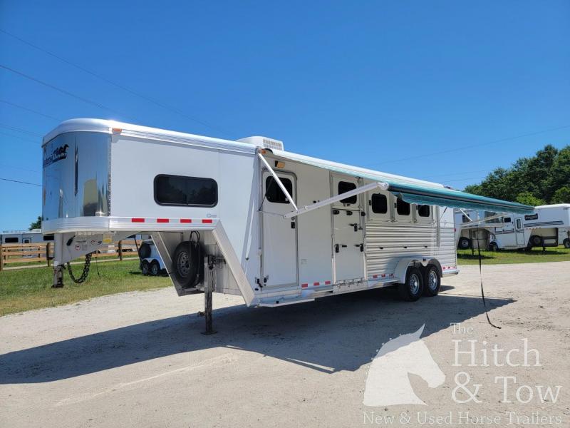 2007 Cimarron Trailers Gooseneck Horse Trailer 2007 Cimarron Trailers Gooseneck Horse Trailer