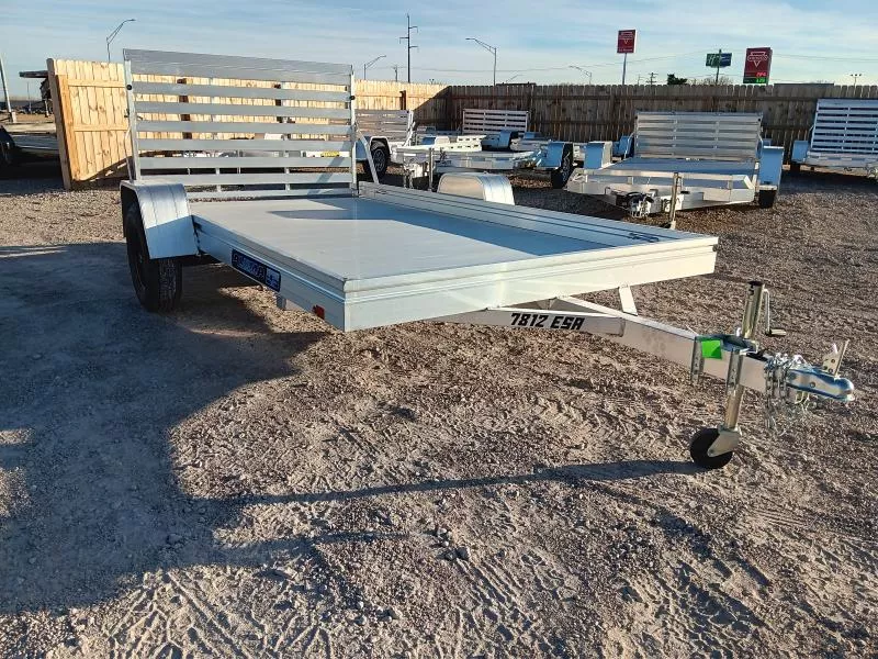 2026 Aluma 12' 7812ESA Utility Trailer