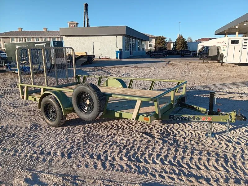 2026 RawMaxx 12' UTX Utility Trailer